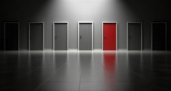 Which door would you open? Sometimes the best choices is not the most obvious one.